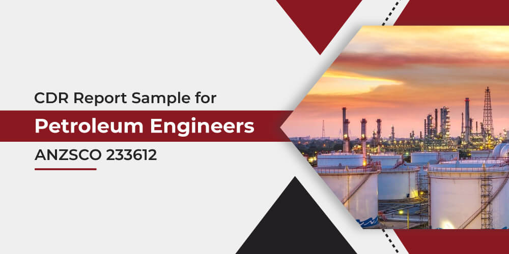 CDR Sample for Petroleum Engineers