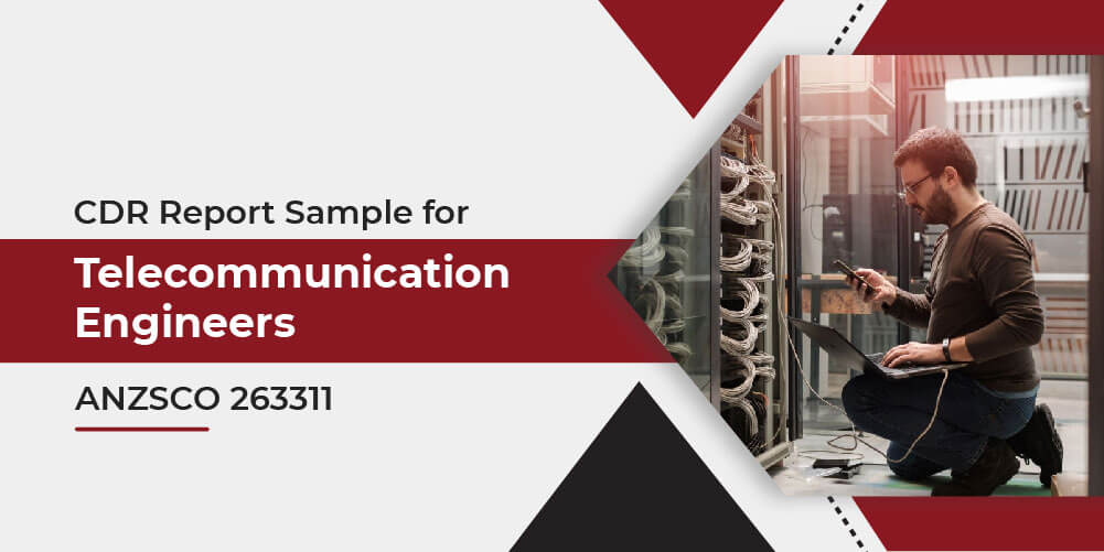 CDR Sample for Telecommunication Engineers