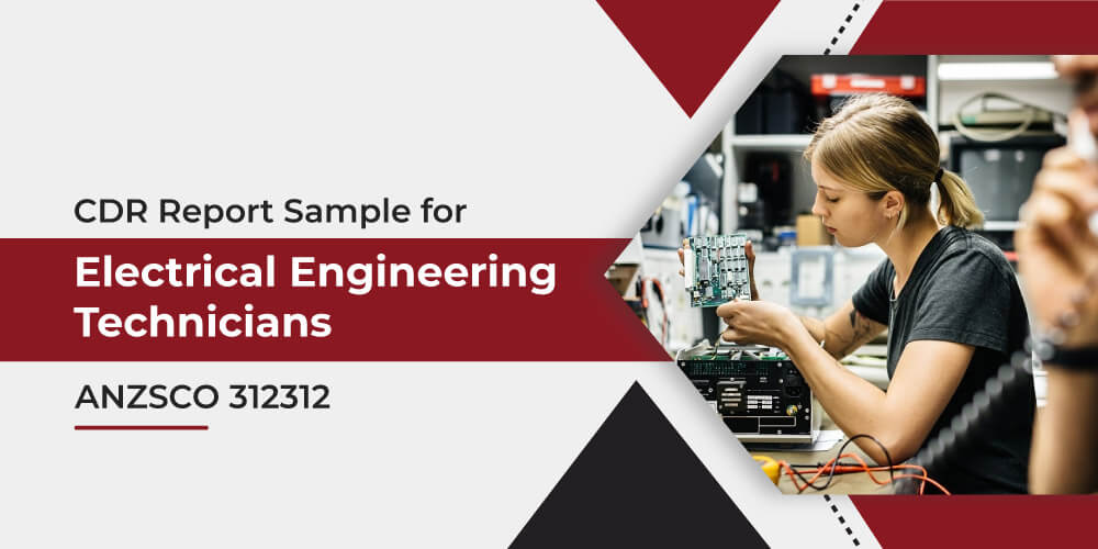 CDR Sample for Electrical Engineering Technician
