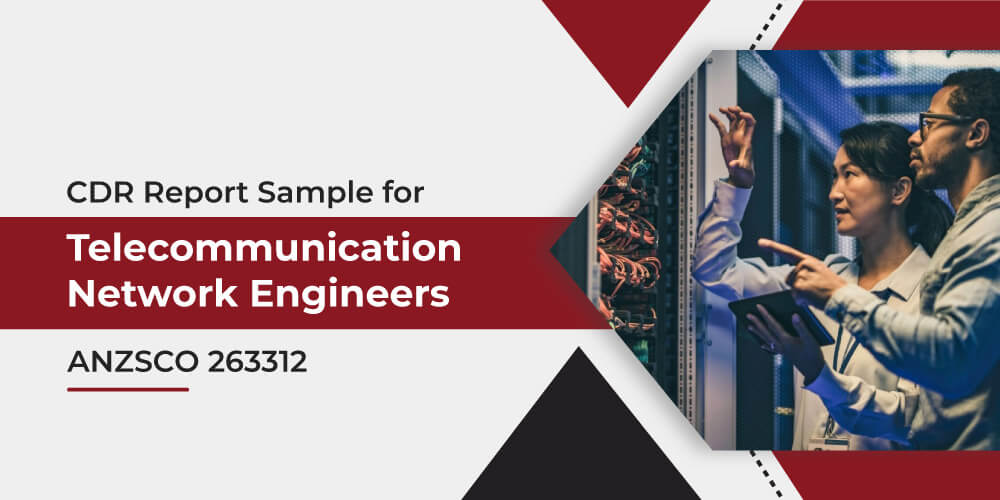 CDR Sample for Telecommunications Network Engineer