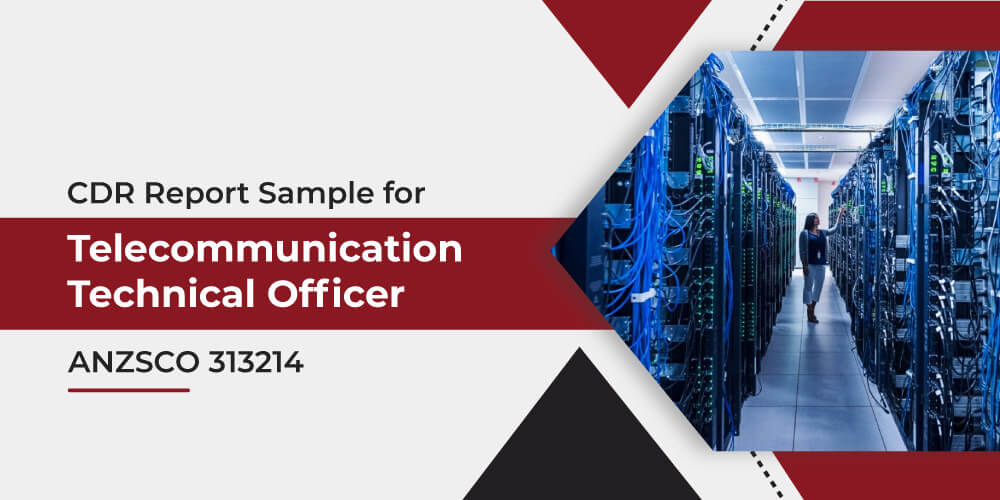 CDR Sample for Telecommunications Technical Officer