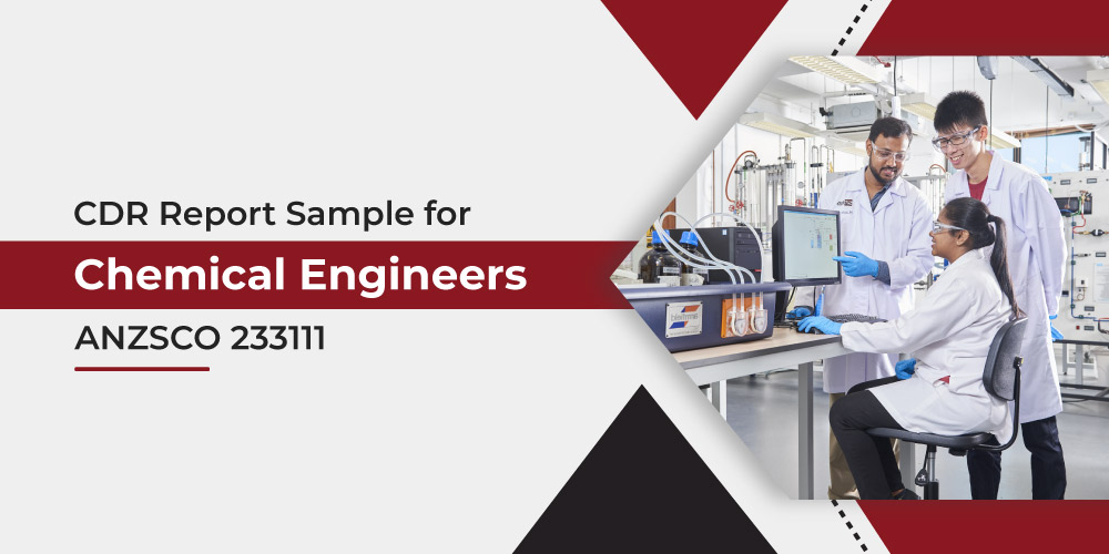 CDR Sample for Chemical Engineers