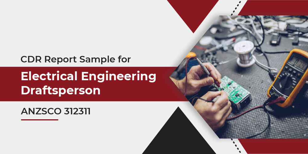 CDR Sample for Electrical Engineering Draftsperson