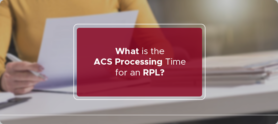 What is the ACS Processing Time for RPL Report?