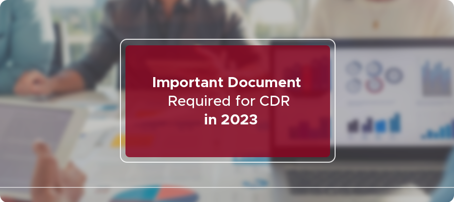Documents Required for CDR