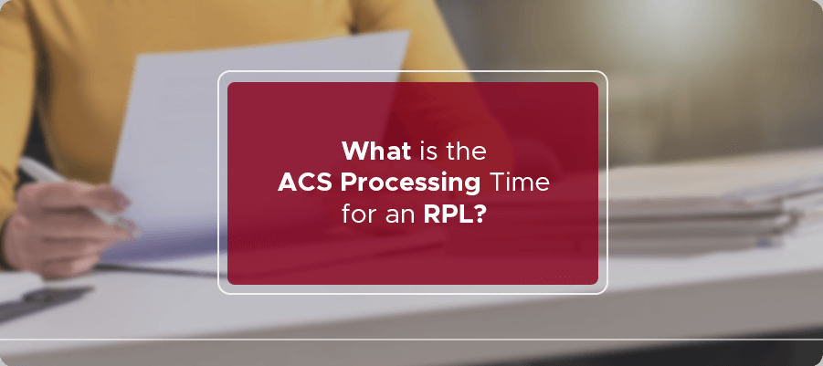 What is the ACS Processing Time for RPL Report?