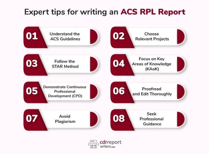 Expert tips for writing an ACS RPL Report