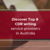 Top 8 cdr writing service provider