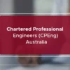 Chartered Professional Engineers (CPEng) Australia