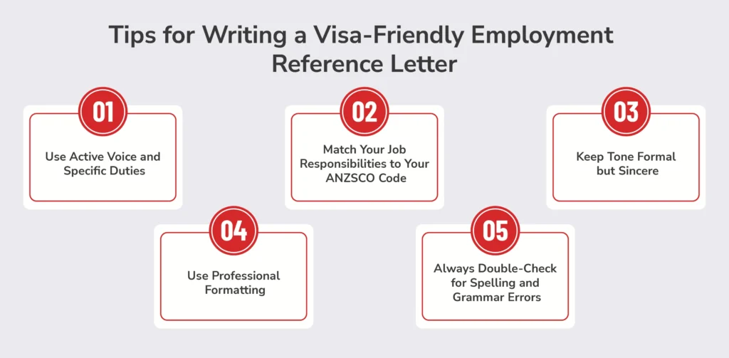 Tips for Writing a Visa-Friendly Employment Reference Letter