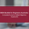 MSA Booklet for Engineers Australia Complete Guide for Skilled Migration Applicants